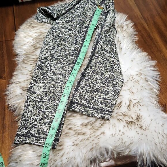 Lululemon Wunder Under Hi Rise Crop leggings Desert Ripple size 4 - Picture 9 of 9